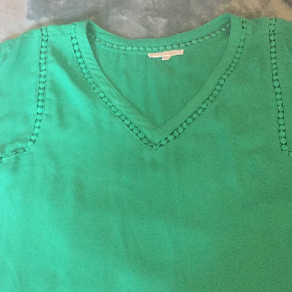 Stitch Fix Emerald Green Top